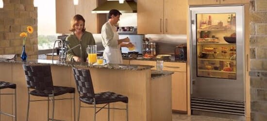 assistência refrigerador embutidos Sub-Zero