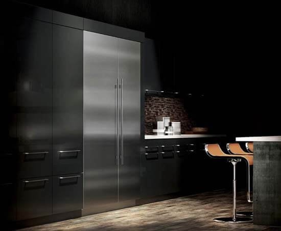 assistência refrigerador integrados Sub-Zero